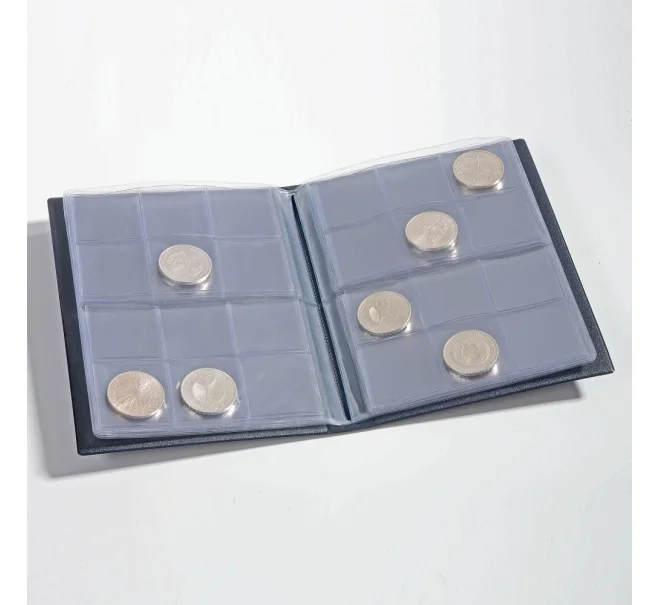 Карманный альбом для монет на 96 ячеек LEUCHTTURM 335392 (Артикул L1-11975)