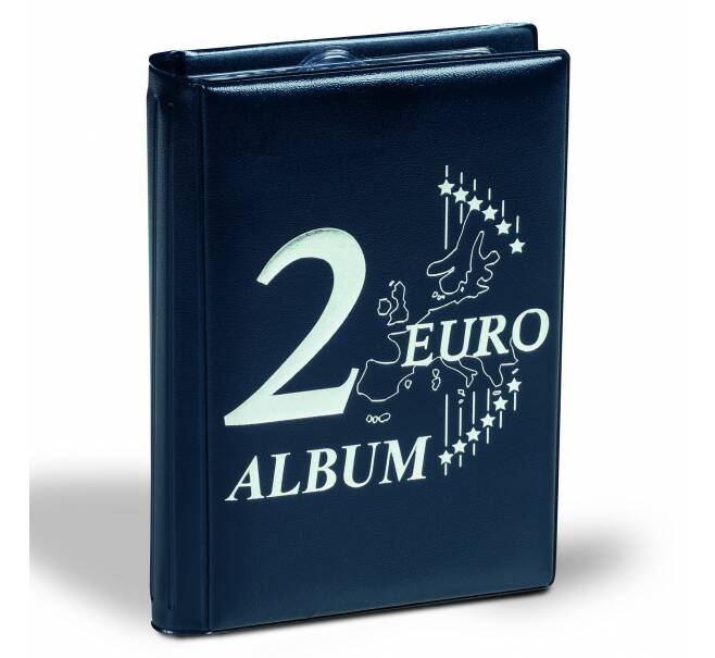 Карманный альбом для монет 2 евро на 48 ячеек  LEUCHTTURM 350454 (Артикул L1-11976)
