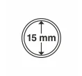 Капсулы «CAPS» для монет диаметром 15 мм (упаковка 10 штук) LEUCHTTURM 327665 (Артикул L1-12058)
