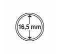 Капсулы «CAPS» для монет диаметром 16.5 мм (упаковка 10 штук) LEUCHTTURM 331022 (Артикул L1-12060)