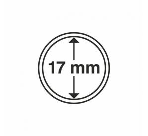 Капсулы «CAPS» для монет диаметром 17 мм (упаковка 10 штук) LEUCHTTURM 322470