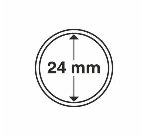 Капсулf «CAPS» для монет диаметром 24 мм LEUCHTTURM 319128