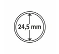 Капсулы «CAPS» для монет диаметром 24.5 мм (упаковка 10 штук) LEUCHTTURM 310706 (Артикул L1-12072)