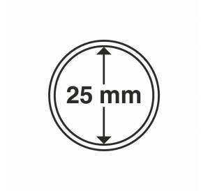 Капсулы «CAPS» для монет диаметром 25 мм (упаковка 10 штук) LEUCHTTURM 331675