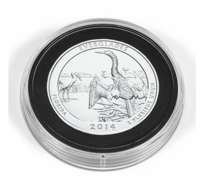Универсальная капсула для монет диаметром до 53-101 мм LEUCHTTURM 347616 (Артикул L1-12099)