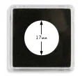 Квадратные капсулы «QUADRUM» для монет диаметром 17 мм (упаковка 10 штук) LEUCHTTURM 337671 (Артикул L1-12104)