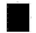 Листы-разделители формат «Optima» ZWL (упаковка 10 штук) Черные LEUCHTTURM 335313 (Артикул L1-12274)