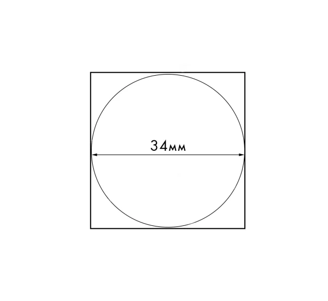 Листы для 24 монет диаметром до 34 мм формат «Optima» (упаковка 5 штук) LEUCHTTURM 319236 (Артикул L1-12276)