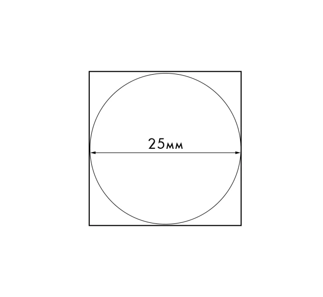 Листы для 30 монет диаметром до 25 мм формат «Numis» (упаковка 5 штук) LEUCHTTURM 323463 (Артикул L1-12302)