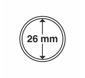 Капсула «CAPS» для монет диаметром до 26 мм LEUCHTTURM 309404