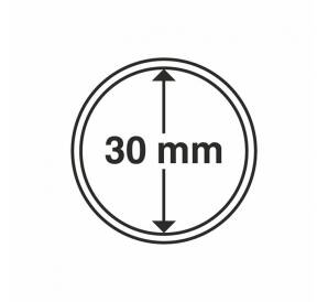 Капсула «CAPS» для монет диаметром до 30 мм LEUCHTTURM 330370