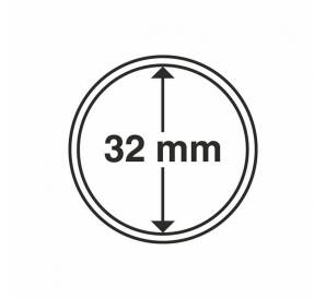 Капсула «CAPS» для монет диаметром до 32 мм LEUCHTTURM 304799