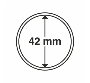 Капсула «CAPS» для монет диаметром до 42 мм LEUCHTTURM 318006