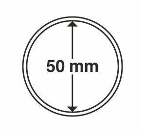 Капсула «CAPS» для монет диаметром до 50 мм LEUCHTTURM 302860