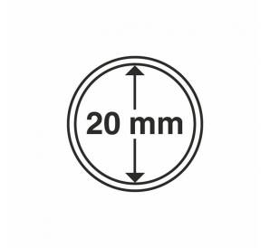Капсула «CAPS» для монет диаметром до 20 мм LEUCHTTURM 303557