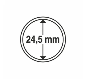 Капсула «CAPS» для монет диаметром до 24.5 мм LEUCHTTURM 310706