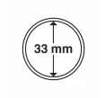 Капсула «CAPS» для монет диаметром до 33 мм LEUCHTTURM 320931 (Артикул L1-17097)