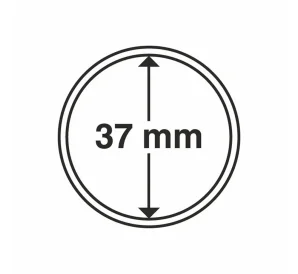 Капсула «CAPS» для монет диаметром до 37 мм LEUCHTTURM 315520