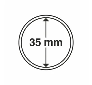 Капсула «CAPS» для монет диаметром до 35 мм LEUCHTTURM 318983