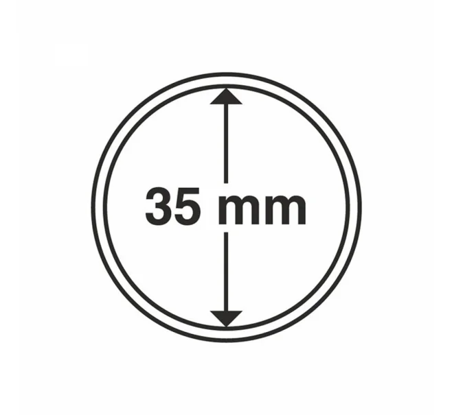 Капсула «CAPS» для монет диаметром до 35 мм LEUCHTTURM 318983 (Артикул L1-17100)