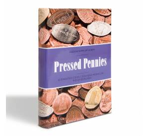 Карманный альбом «PRESSED PENNIES» на 48 ячеек для монет диаметром до до 33 мм LEUCHTTURM 342625