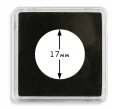 Квадратные капсулы «QUADRUM MINI» для монет диаметром до 17 мм (упаковка 10 штук) LEUCHTTURM 360069 (Артикул L1-18152)