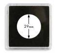 Квадратные капсулы «QUADRUM MINI» для монет диаметром до 29 мм (упаковка 10 штук) LEUCHTTURM 360089 (Артикул L1-18181)