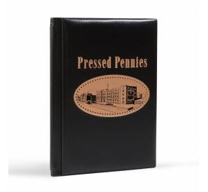 Карманный альбом «PRESSED PENNIES» на 96 ячеек для монет диаметром до до 33 мм LEUCHTTURM 355642