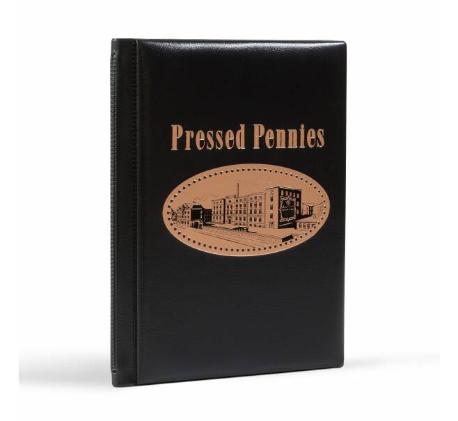 Карманный альбом «PRESSED PENNIES» на 96 ячеек для монет диаметром до до 33 мм LEUCHTTURM 355642 (Артикул L1-18193)
