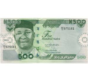 500 найра 2022 года Нигерия — Фото №1