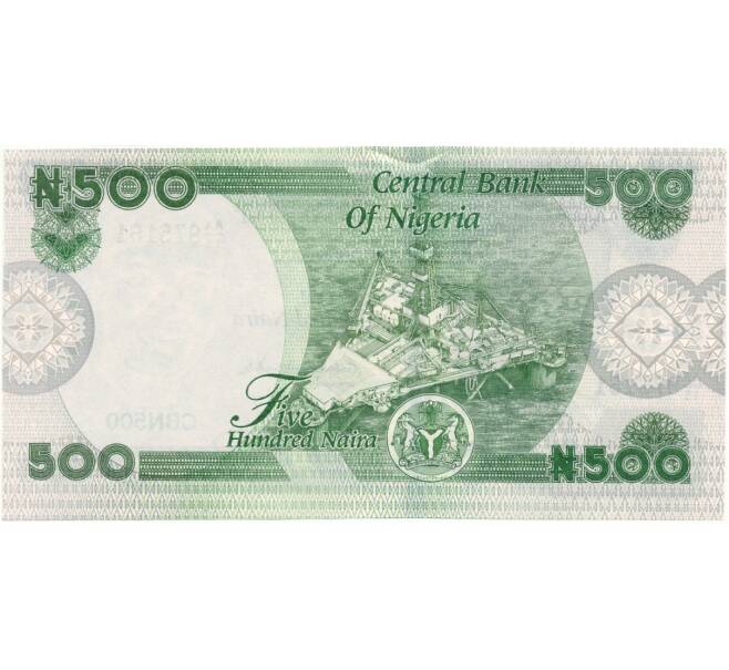 Банкнота 500 найра 2022 года Нигерия (Артикул: B2-10128) — Фото №2
