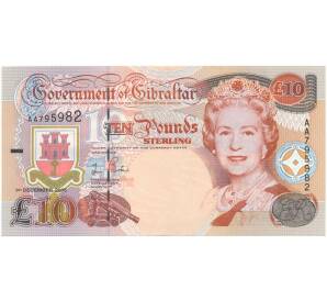 10 фунтов 2006 года Гибралтар — Фото №1