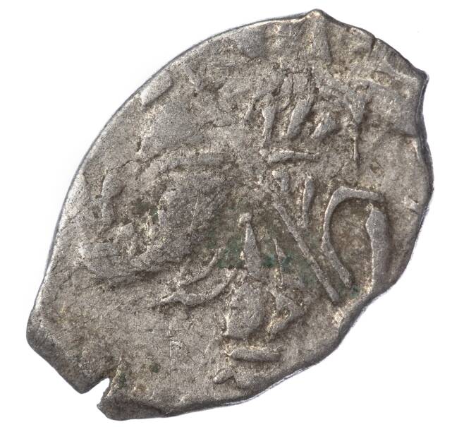 Монета «Чешуйка» (копейка) Петр I Старый денежный двор (Москва) (Артикул M1-49414)