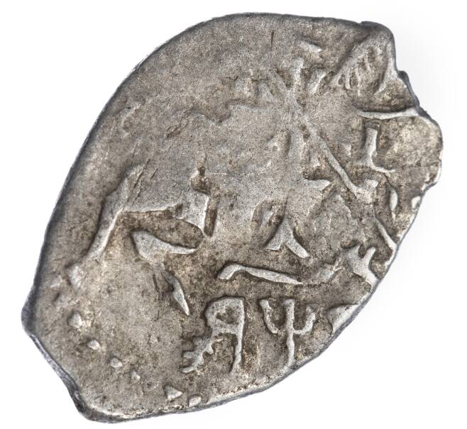 Монета «Чешуйка» (копейка) Петр I Старый денежный двор (Москва) (Артикул M1-49422)