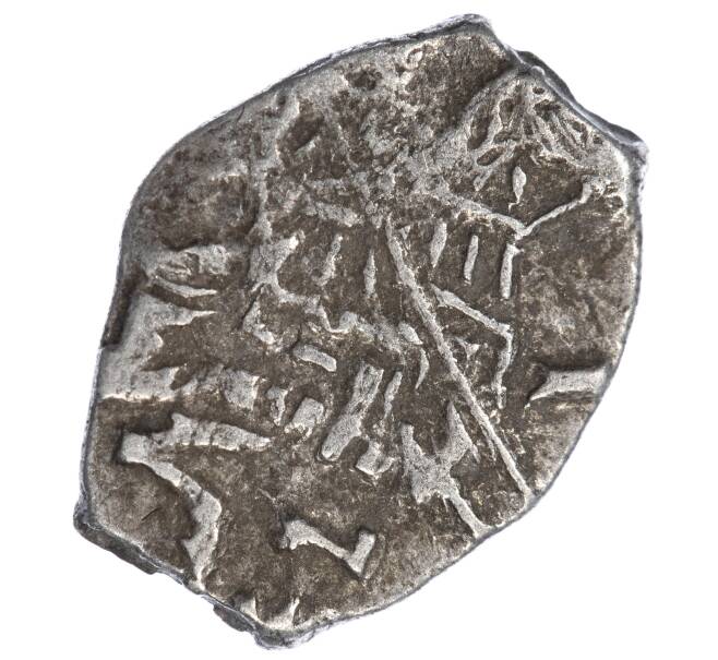 Монета «Чешуйка» (копейка) Петр I Старый денежный двор (Москва) (Артикул M1-49447)