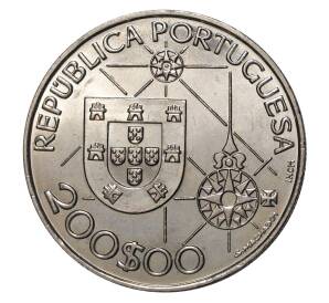 200 эскудо 1992 года Португалия «Новый мир — Америка» — Фото №2