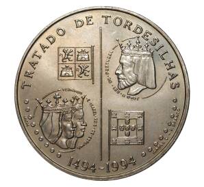 200 эскудо 1994 года Португалия «500 лет Тордесильясскому договору» — Фото №1