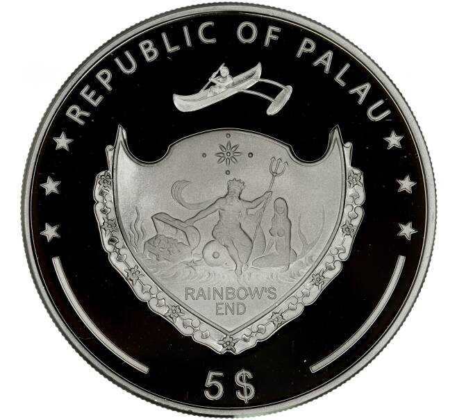 Монета 5 долларов 2006 года Палау «XXIX летние Олимпийские игры 2008 в Пекине» (Артикул M2-59801)