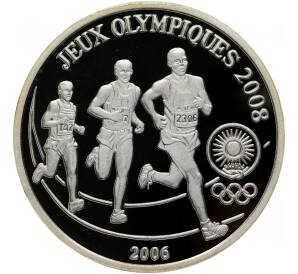 500 франков 2006 года Руанда «XXIX летние Олимпийские Игры 2008 в Пекине — Марафон»