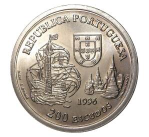 200 эскудо 1996 года Альянс Португалии и Сиама 1512 года — Фото №2