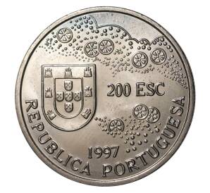 200 эскудо 1997 года 400 лет со дня смерти Луиса Фройса — Фото №2