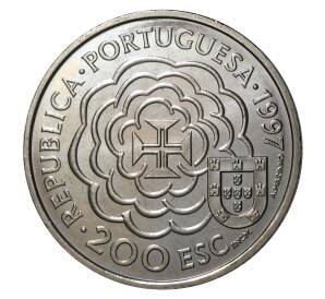 200 эскудо 1997 года 390 лет со дня смерти Бенто ди Гойш — Фото №2