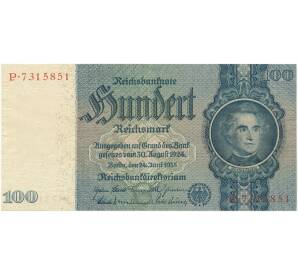 100 рейхсмарок 1935 года Германия — Фото №1