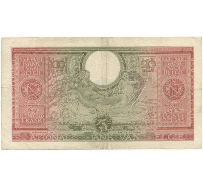 Банкнота 100 франков 1943 года Бельгия (Артикул: K11-85342) — Фото №2