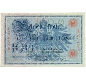 100 марок 1908 года Германия — Фото №1