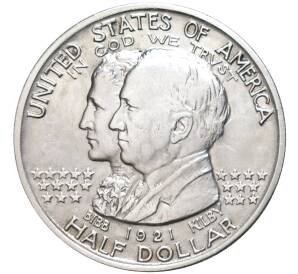 1/2 доллара (50 центов) 1921 года США «100 лет штату Алабама»