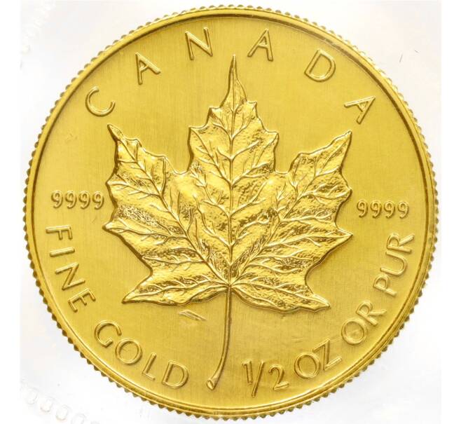 Монета 20 долларов 1990 года Канада «Кленовый лист» (Артикул M2-59849)