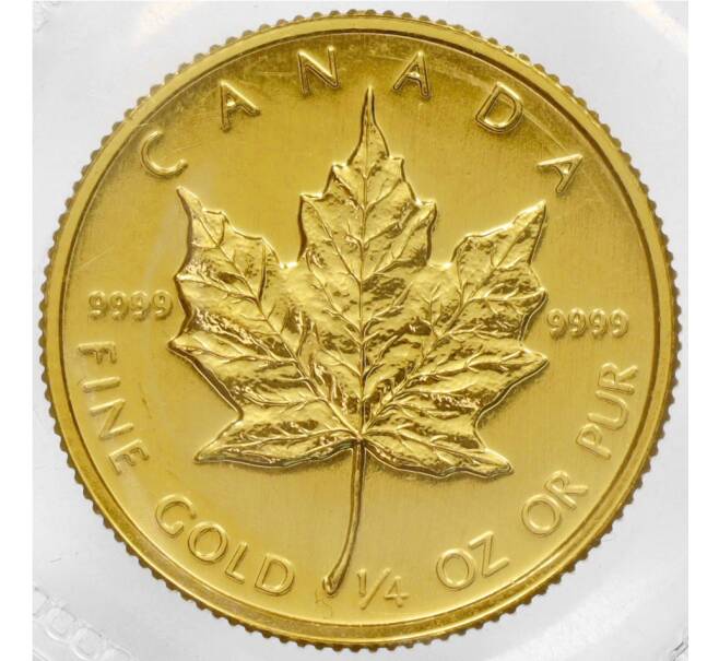 Монета 10 долларов 1987 года Канада «Кленовый лист» (Артикул M2-59850)