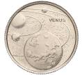 Монета 1 куруш 2022 года Турция «Планеты Солнечной системы — Венера» (Артикул M2-59892)
