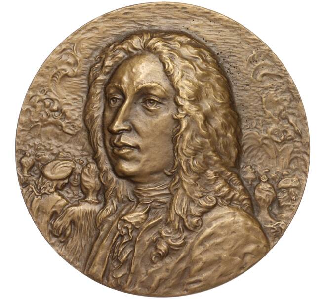 Настольная медаль 1985 года ЛМД «Антуан Ватто» (Артикул H1-0217)